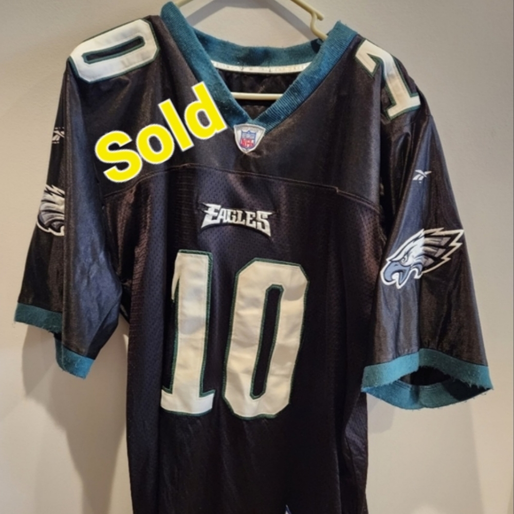 Philadelphia Eagles Desean Jackson NFL Reebok Jersey Size 50 Men's VTG #10 footb